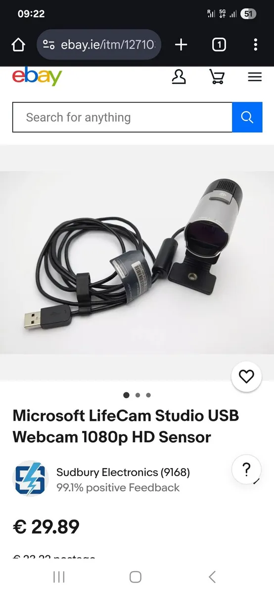 HD camera Microsoft - Image 1