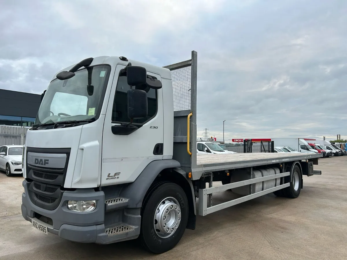 NOVEMBER 2017 DAF LF 55 230 FLATBED - Image 3