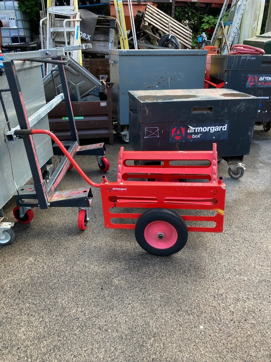 Armorgard V-Kart Pipe Trolley - Image 1