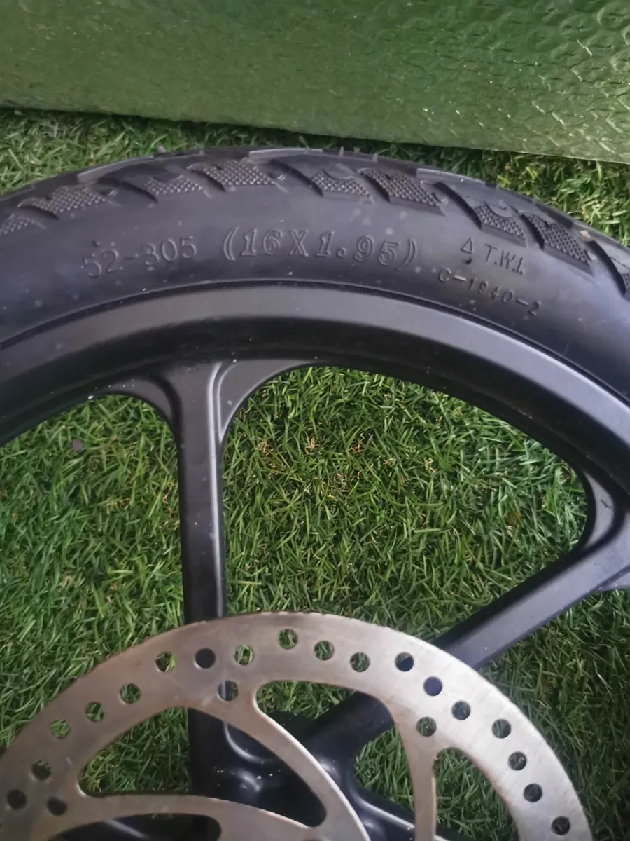 New Fiido Electric Scooter Wheel full set - Image 4