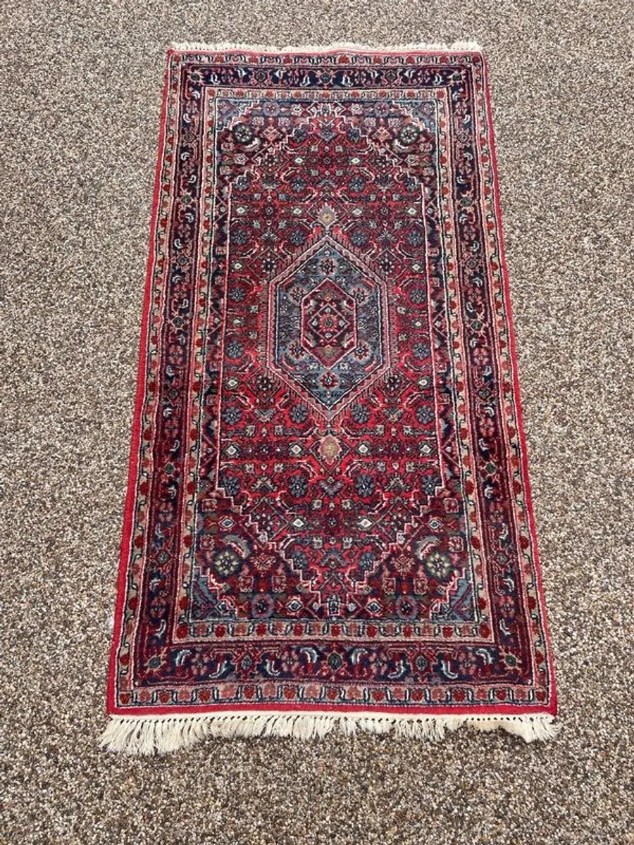 Beautiful Vintage Bidjar Wool Runner - Image 1