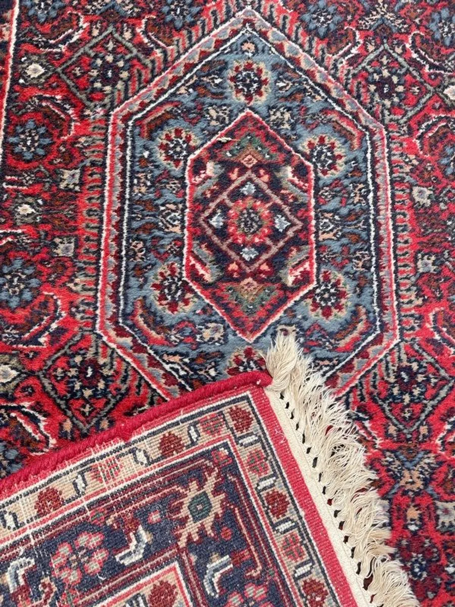 Beautiful Vintage Bidjar Wool Runner - Image 2