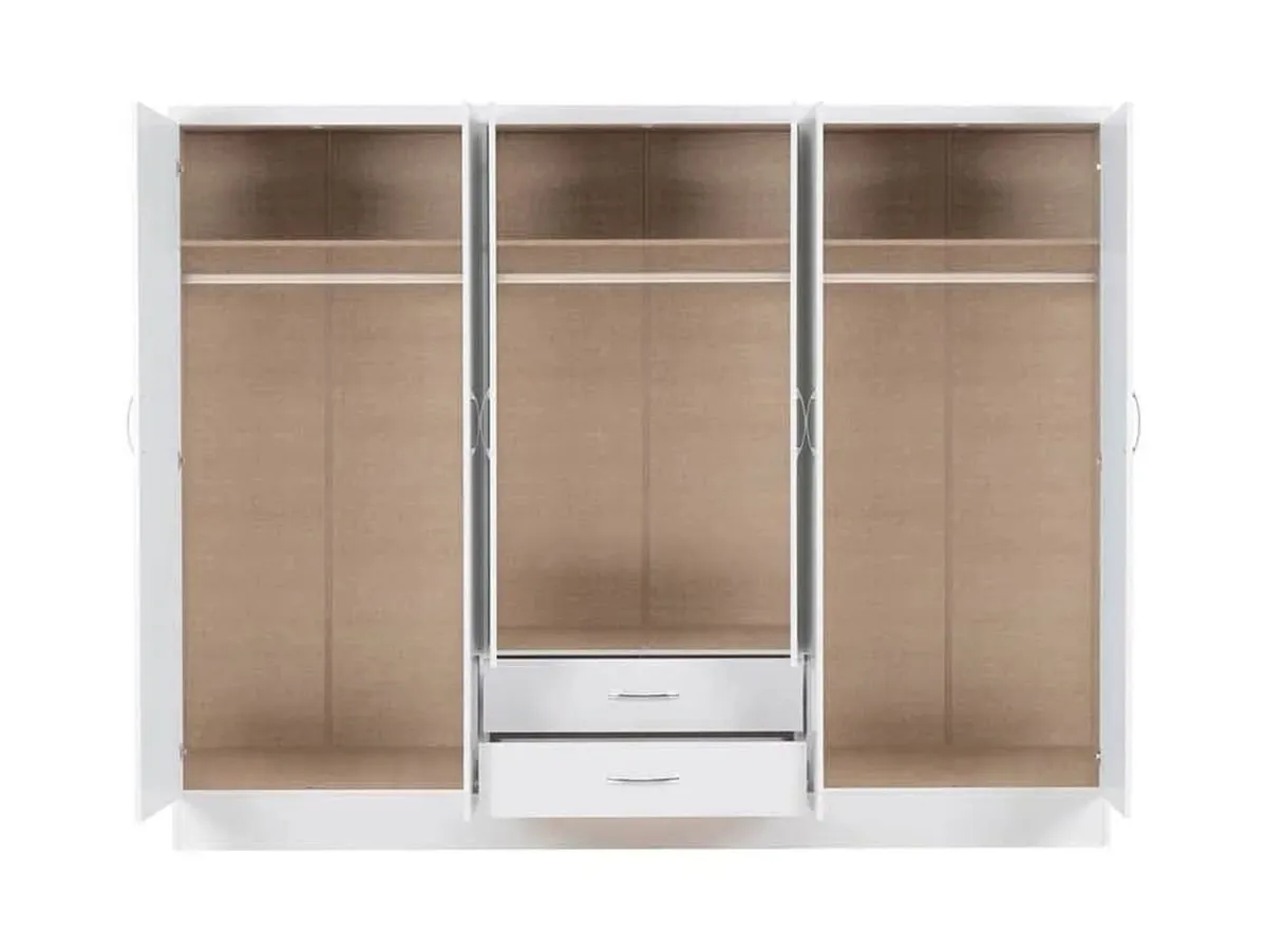 6 DOOR WARDROBES €599 ASSEMBLED - Image 3