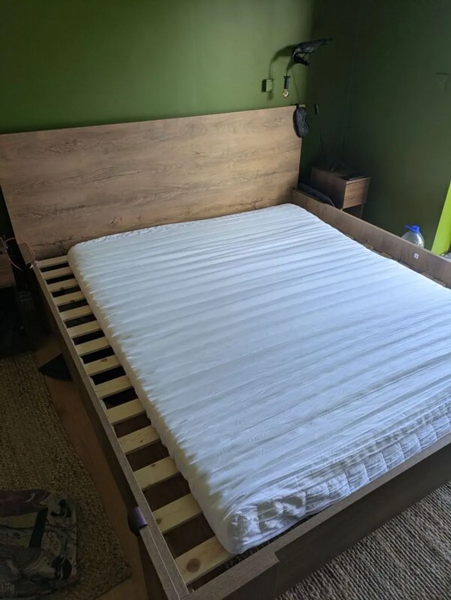 Bed Frame, No Slats - Good Condition - Image 2