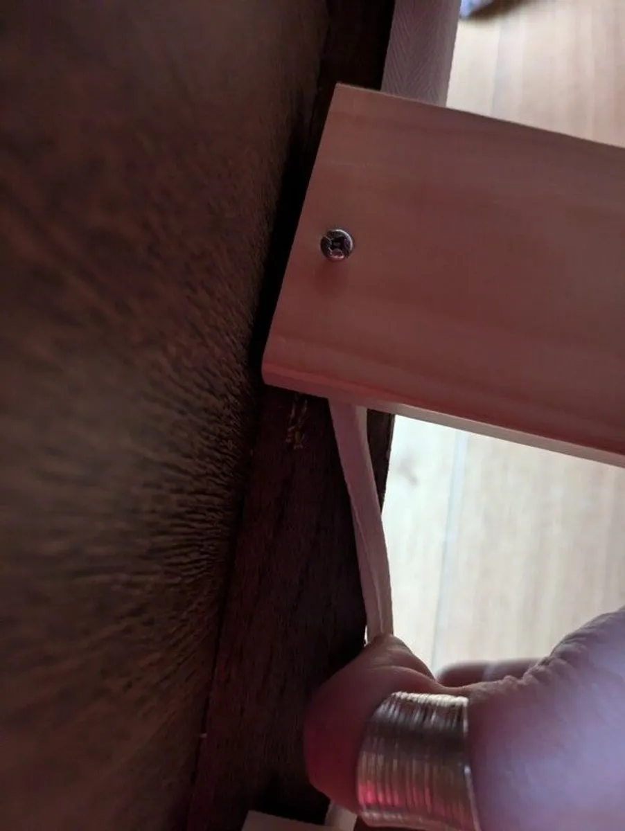Bed Frame, No Slats - Good Condition - Image 3