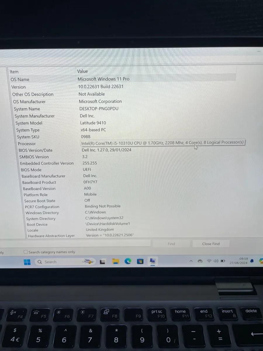 Dell Latitude 9410 2in1 Laptop i5/16GB/256SSD/FHD - Image 3