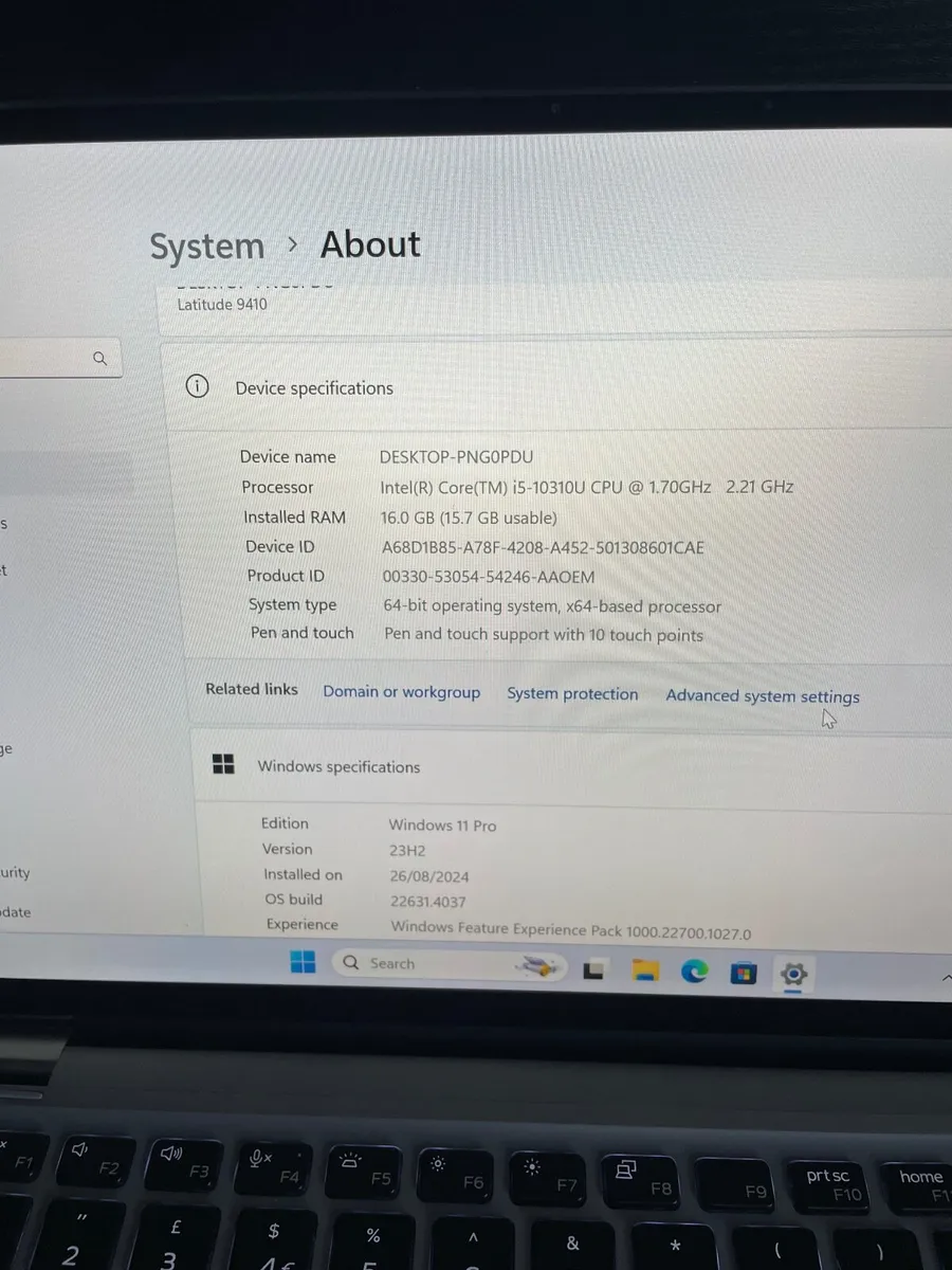 Dell Latitude 9410 2in1 Laptop i5/16GB/256SSD/FHD - Image 4
