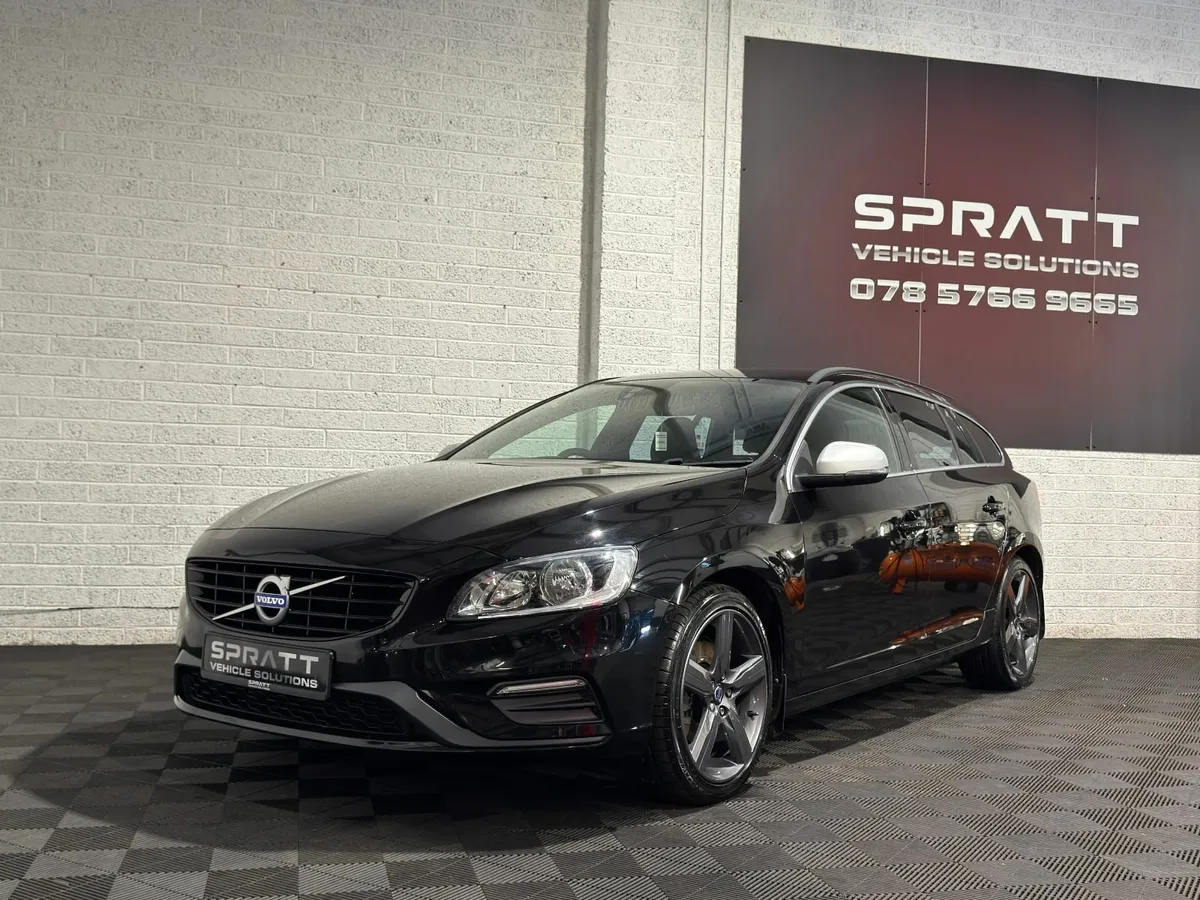 2017 Volvo V60 R-Design Nav2.0 D3 150 bhp *NI CAR* - Image 2