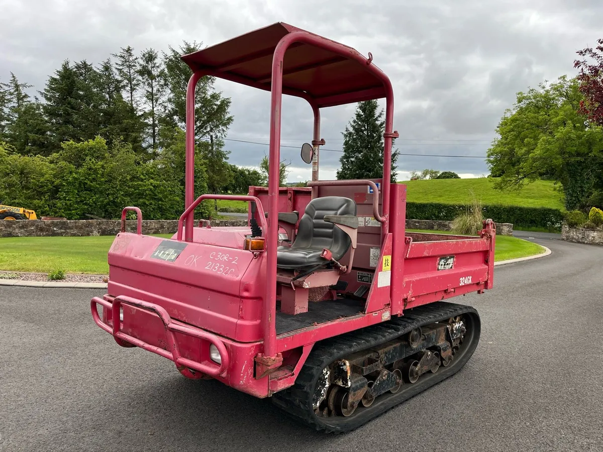 Yanmar 3 tonne track dumpers - Image 1