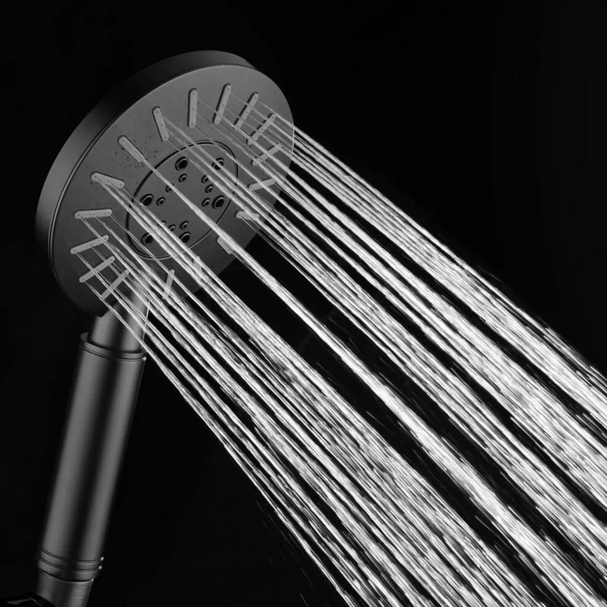 Tiger Shower Set "Tyne" Matte Black - Image 4
