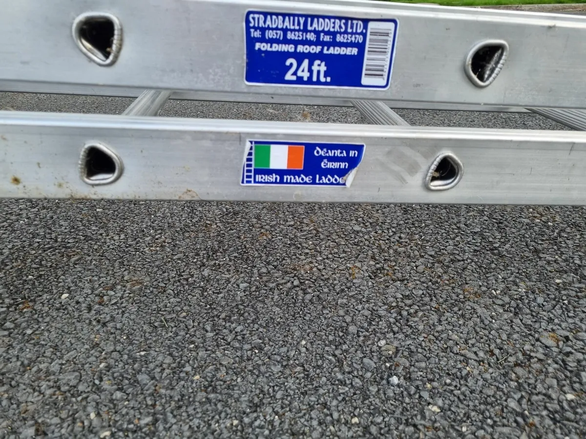 Stradbally Folding Roof Ladder 24 Foot - Image 4