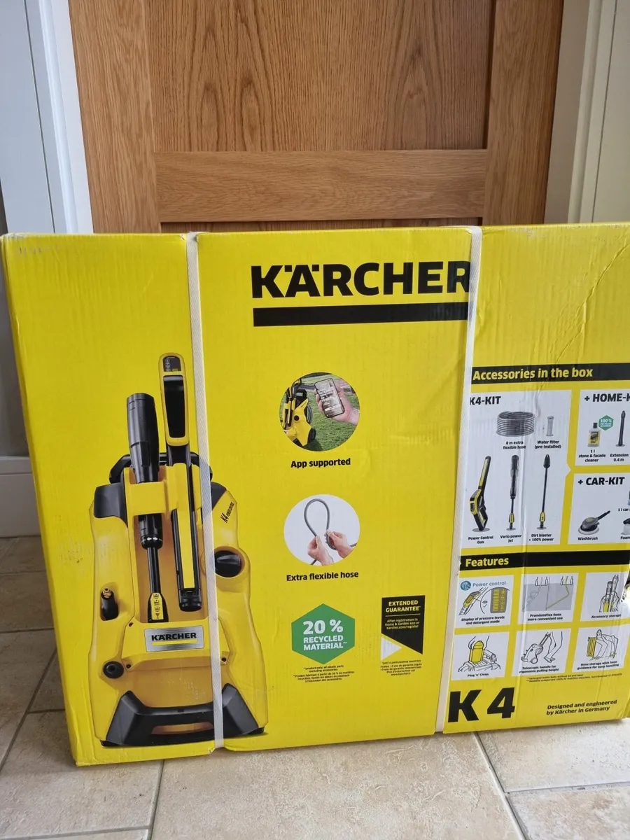 Karcher K4 Full Control Flex Home & Car Kit NEW - Image 3