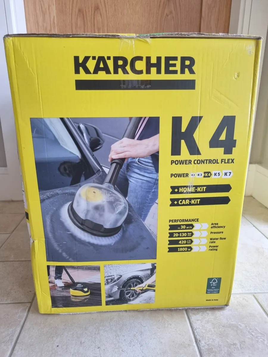 Karcher K4 Full Control Flex Home & Car Kit NEW - Image 4