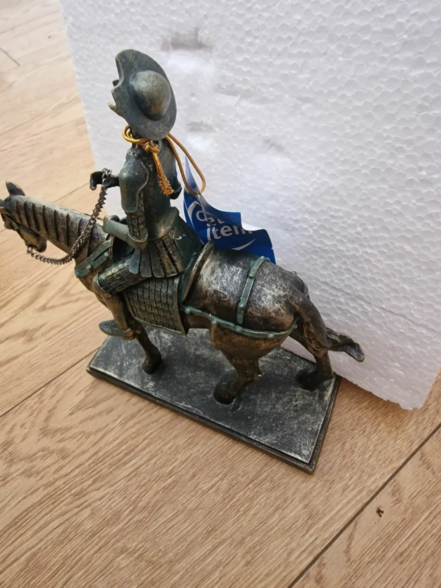 Don Quixote And Horse Figure - Image 1