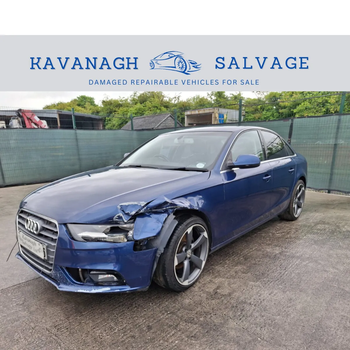 2016 Audi A4  2.0 TDI  Manual. Light Damage - Image 1