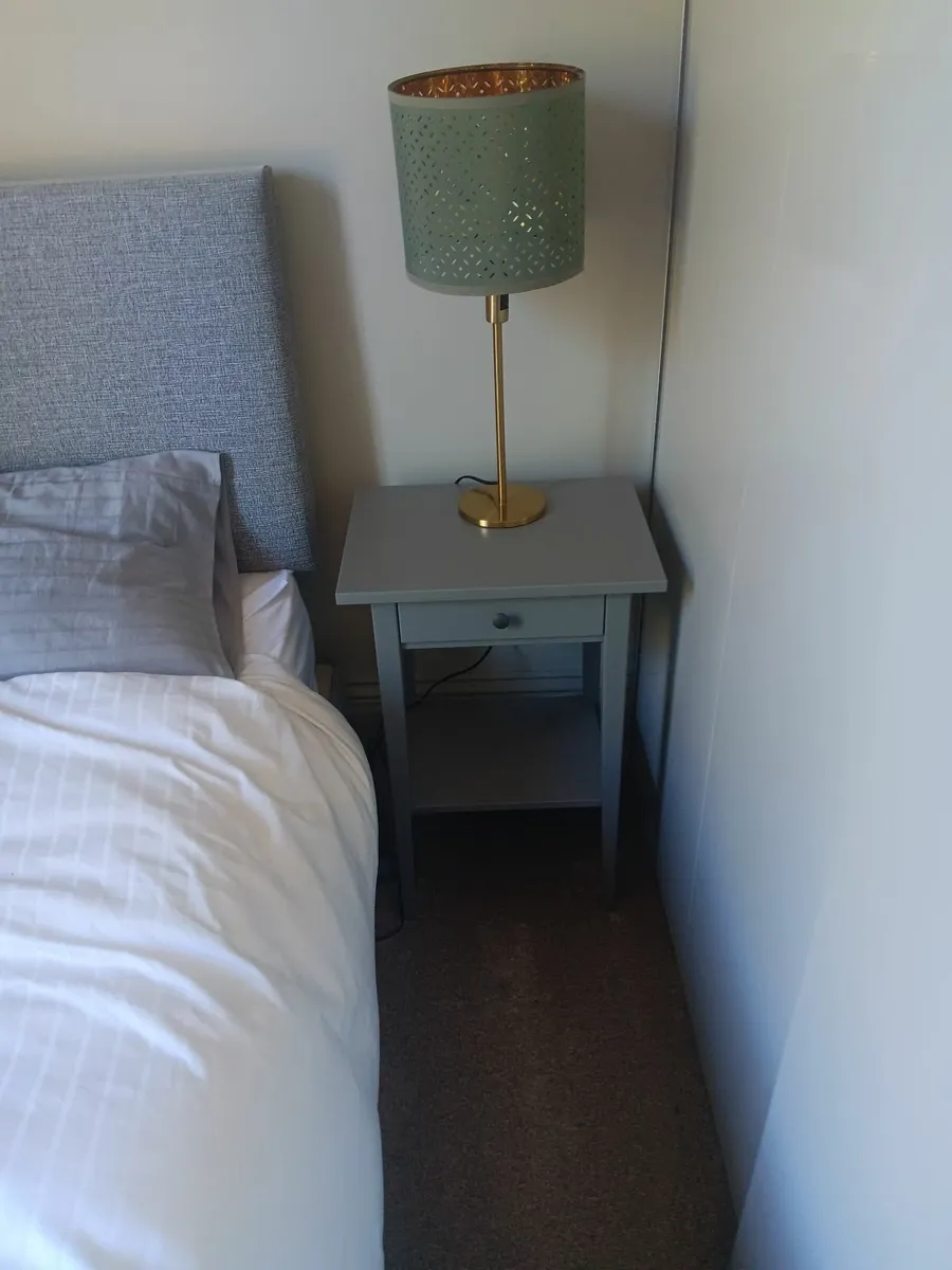Pair of Matching Bedside tables, Grey, Dublin 2 - Image 2
