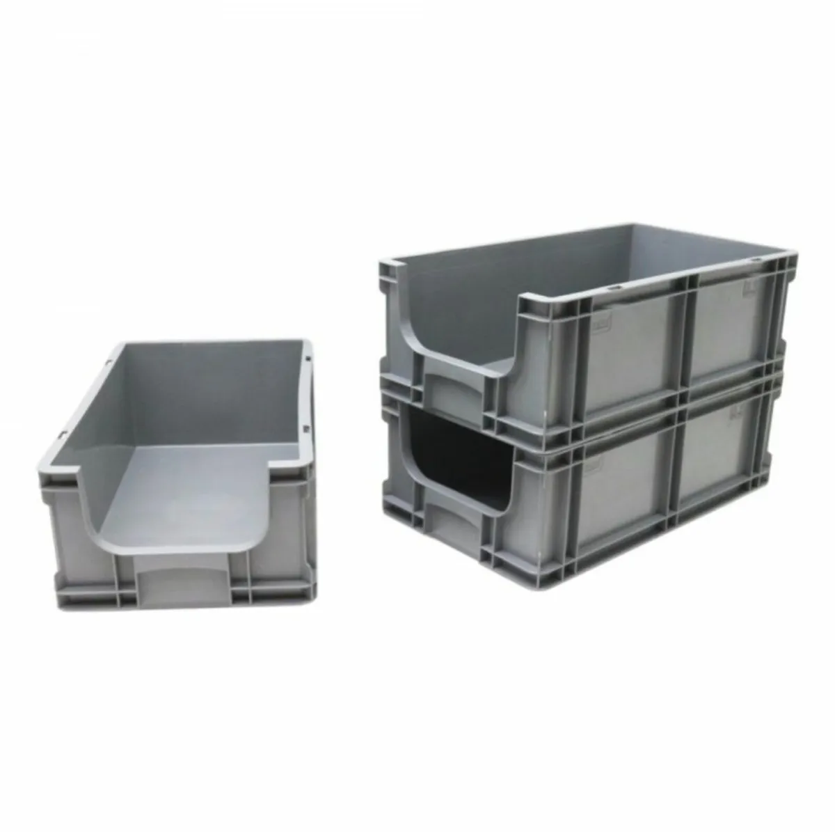 Brand new 21L pack of 12 heavy duty storage boxes - Image 1