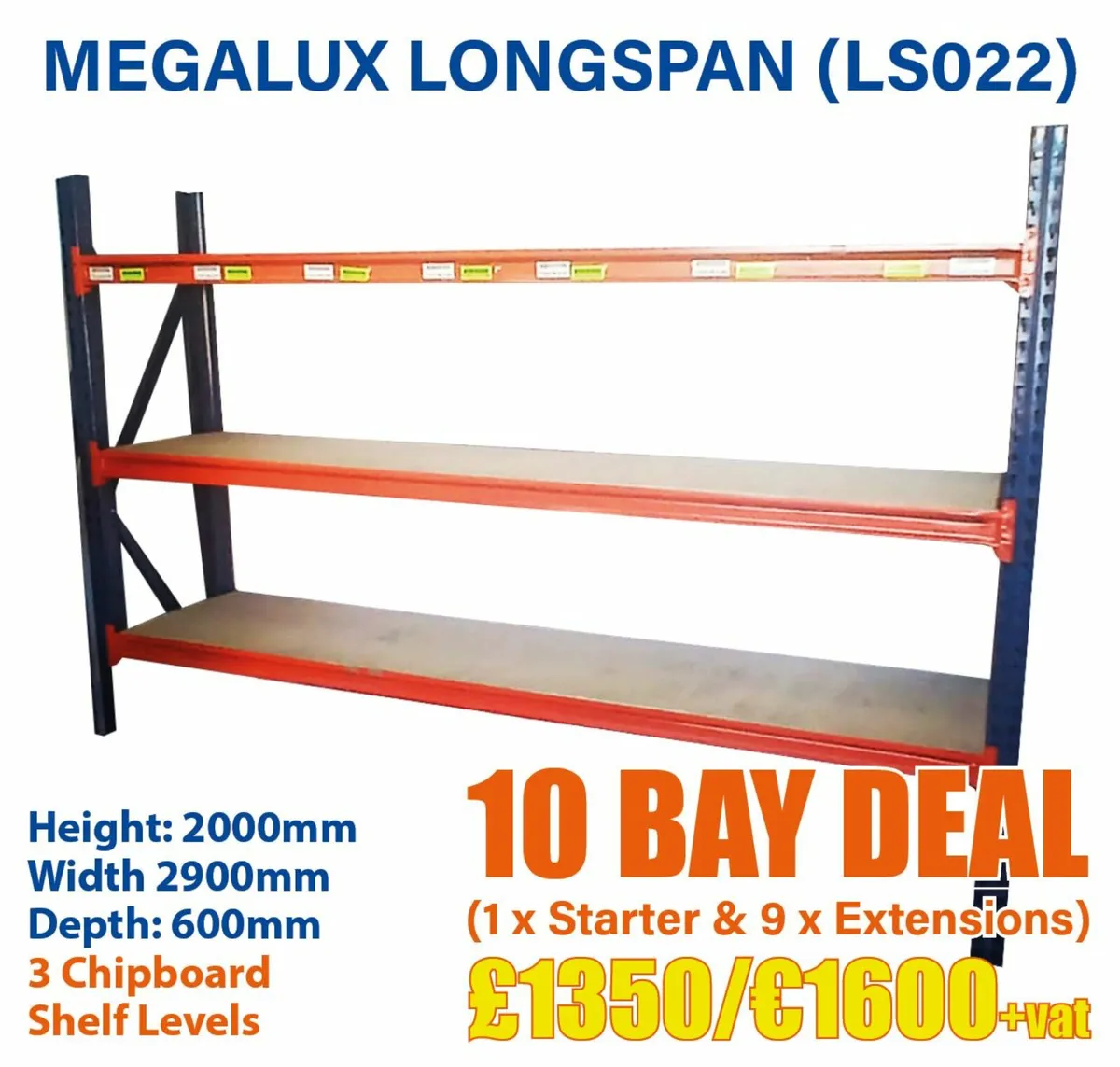 Used Garage Shelving (ref:LS022) - Image 3