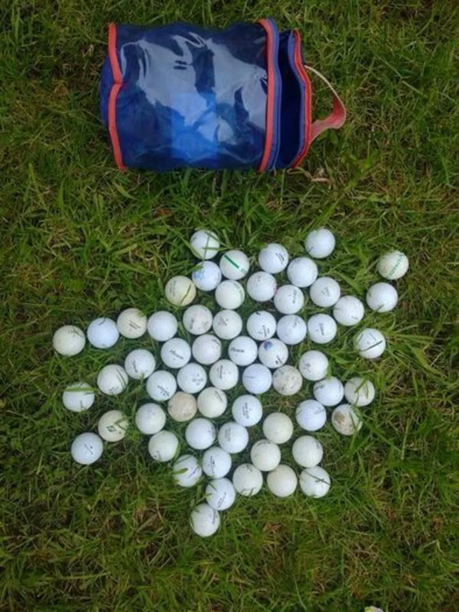 60 Golf Balls - Image 1
