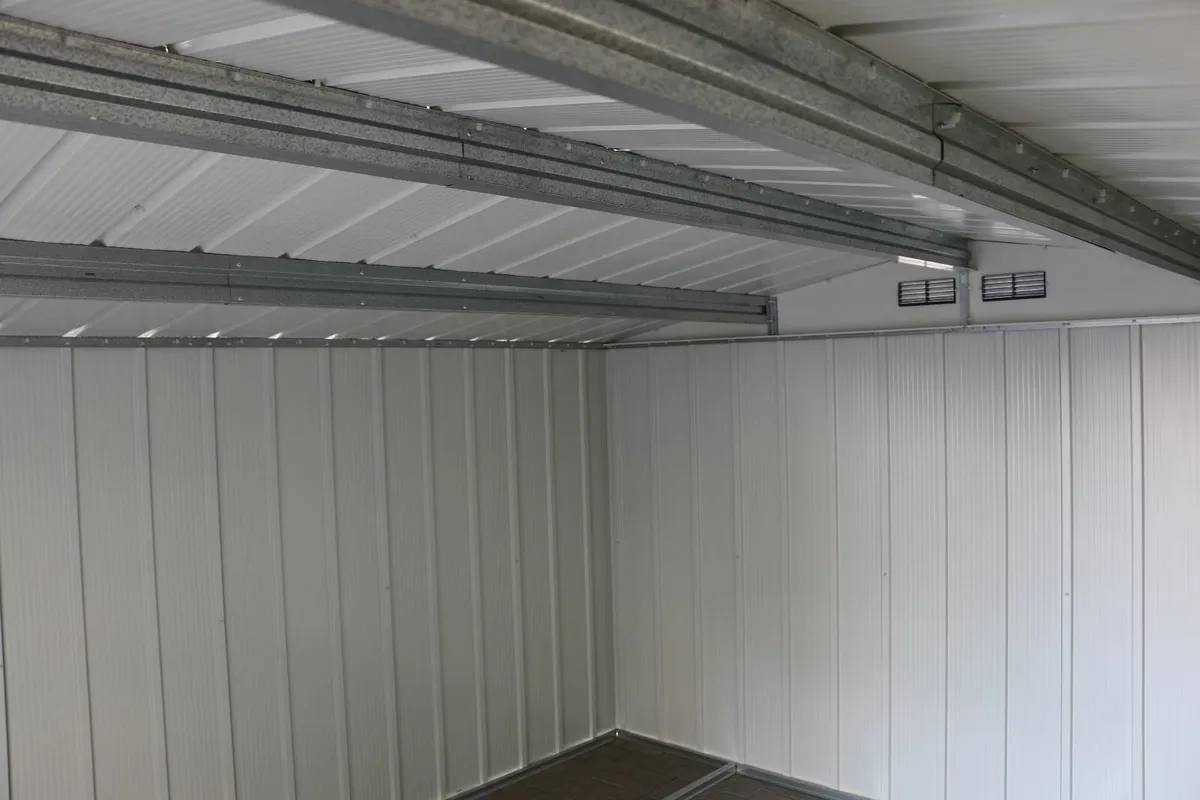 Large 10x12 Steel Garden Sheds. Delivery Included. - Image 4