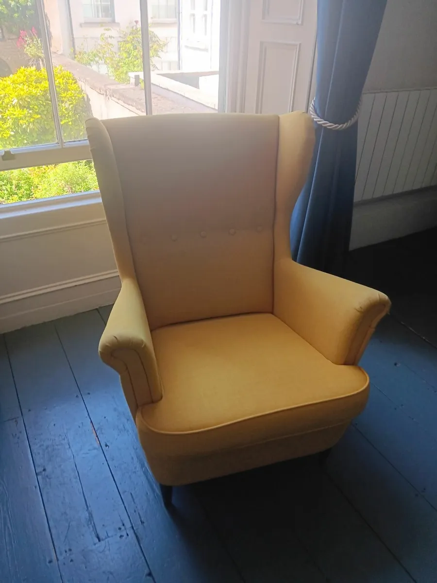 Bright Yellow Armchair, Dublin 2, 140 euro - Image 1