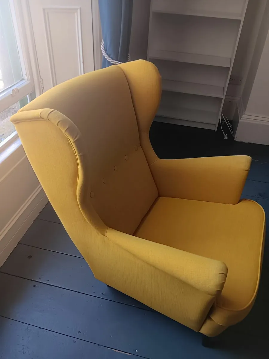 Bright Yellow Armchair, Dublin 2, 140 euro - Image 2