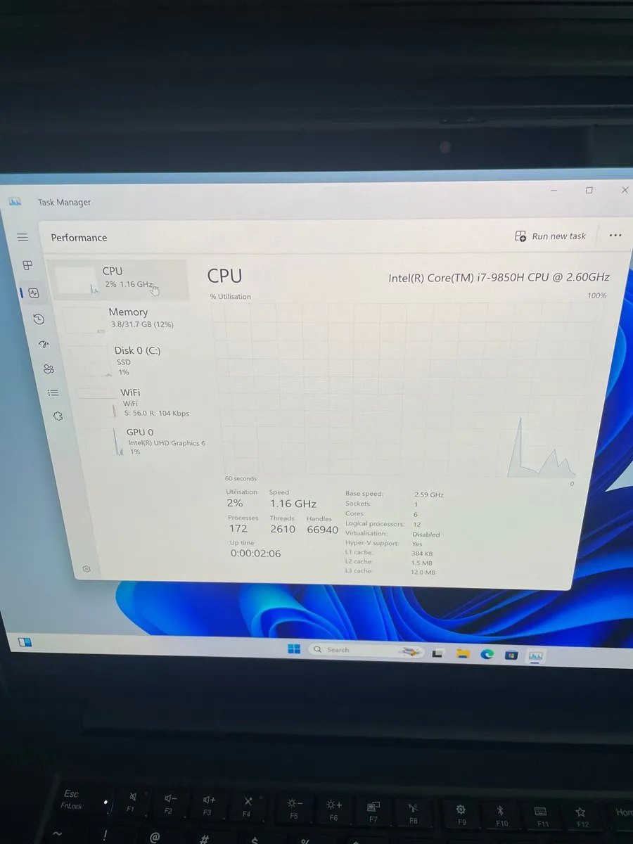 Lenovo P1 Gen 2 Extreme Laptop i7/32GB/512SSD/4K - Image 3
