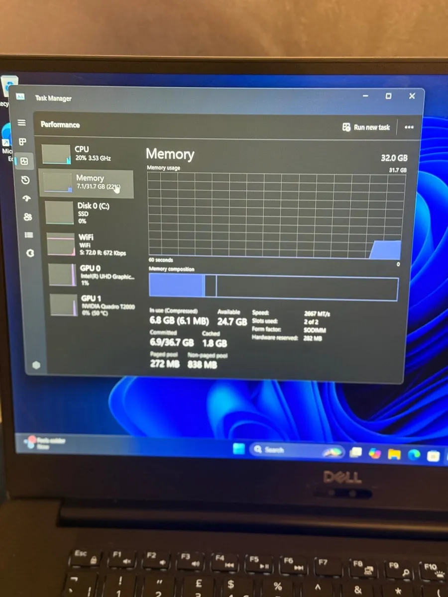 Dell Precision 5540 Laptop i9/32GB/512SSD/FHD - Image 3