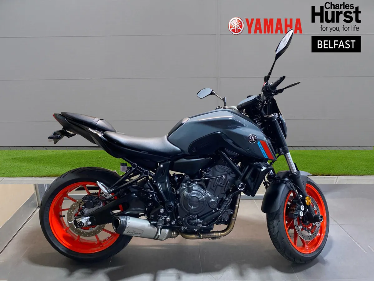 Yamaha MT-07 ABS with Extras, NI Registered - Image 1