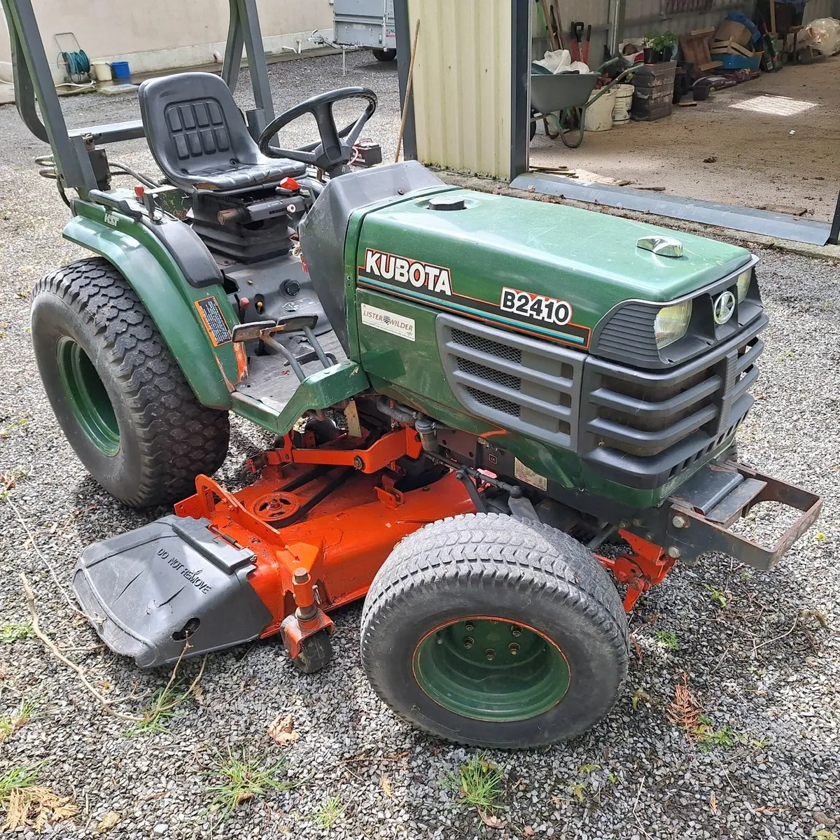 Kubota Diesel Compact Tractor / Mower - Image 1