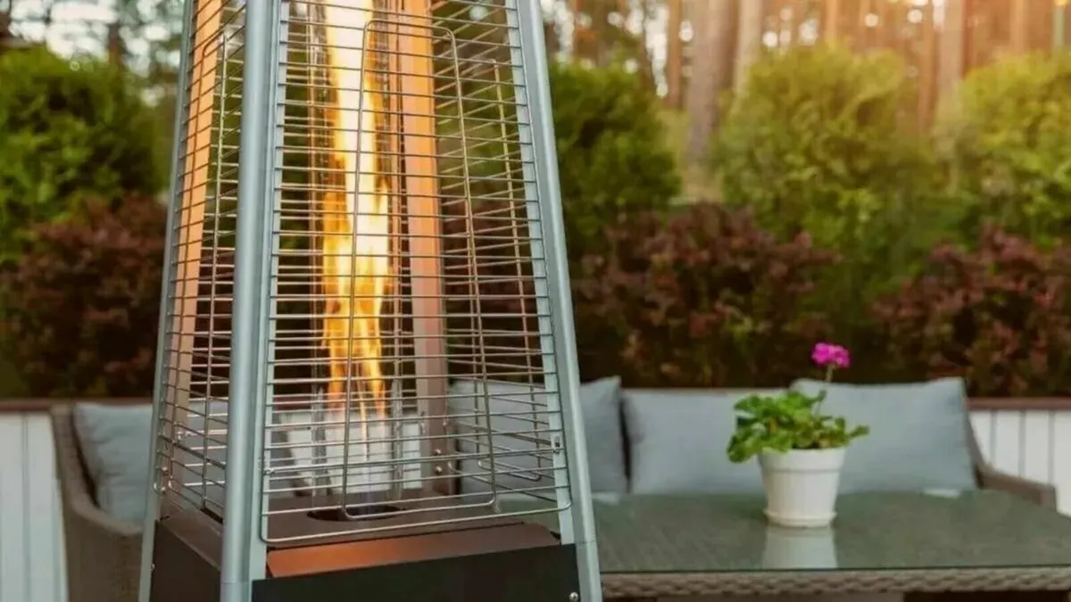 Pyramid Gas Patio Heater for Outdoor Gatherings - Image 3