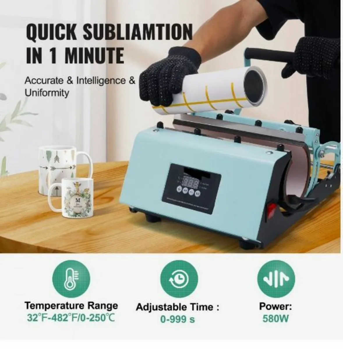 Tumbler Heat Press Machine 11-30oz - Image 3