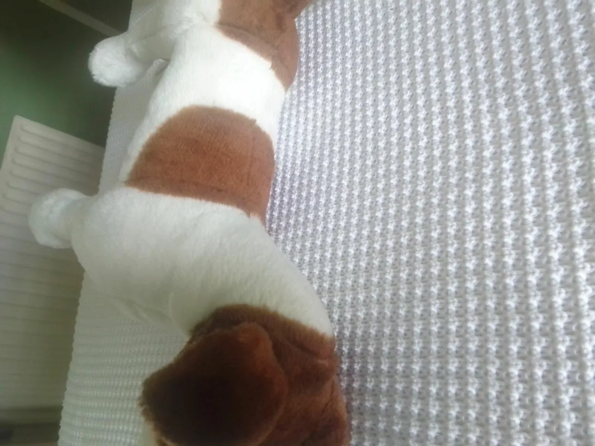 MELISSA & DOUG LARGE STANDING JACK RUSSELL TOY DOG - Image 2