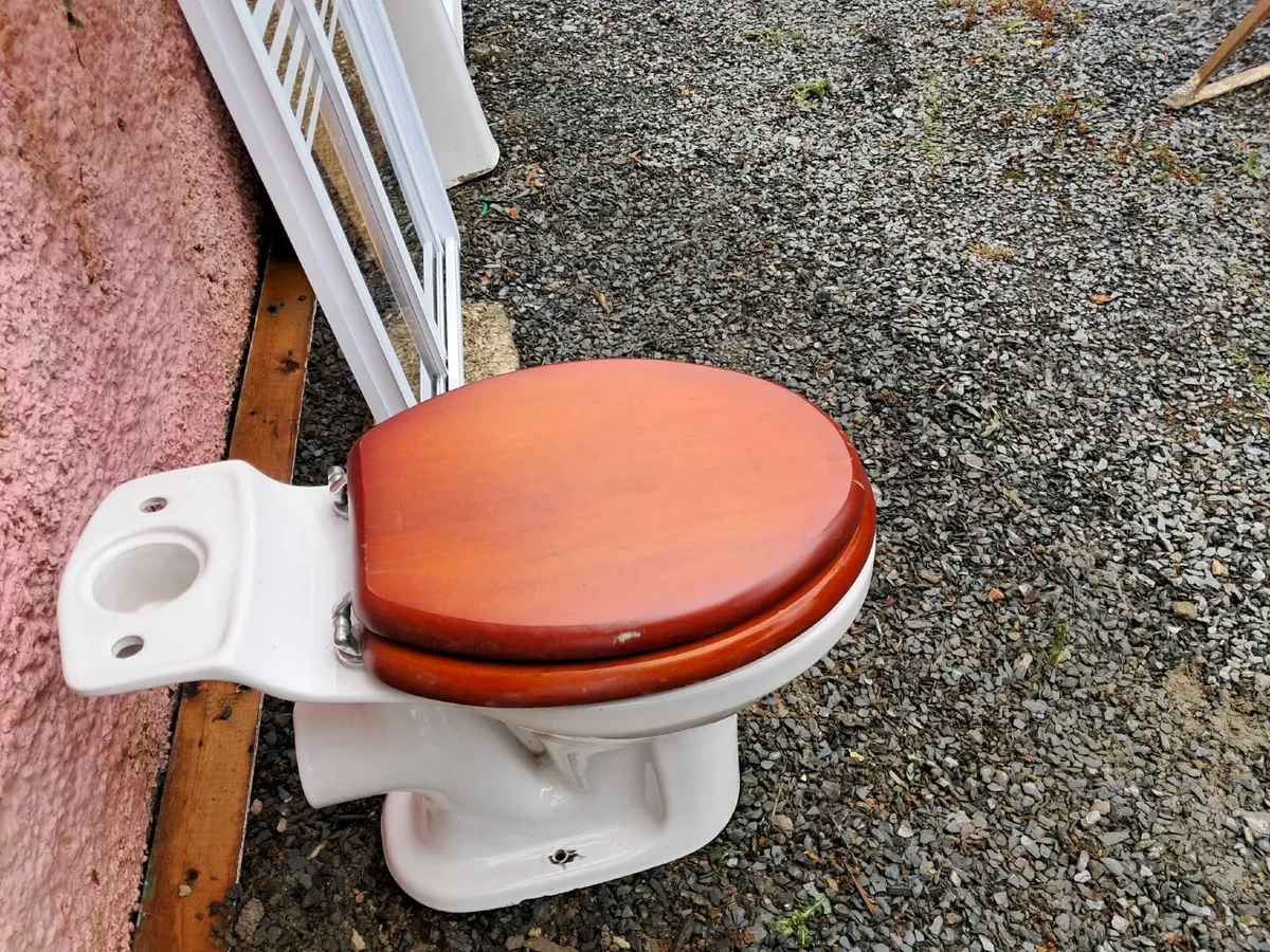 Shower tray, door, sink and toilet - Image 3