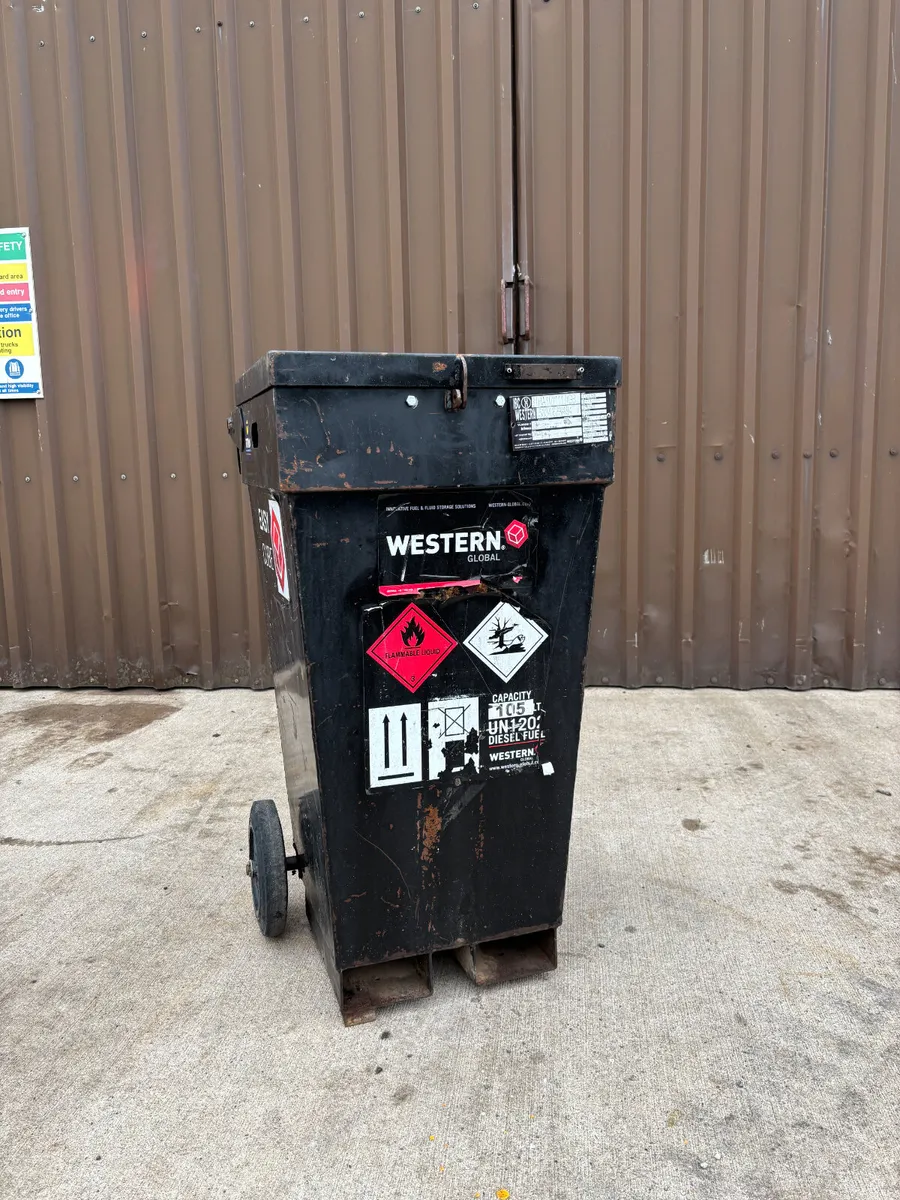Western Easycube 105L Bunded Fuel Bowser - Image 1
