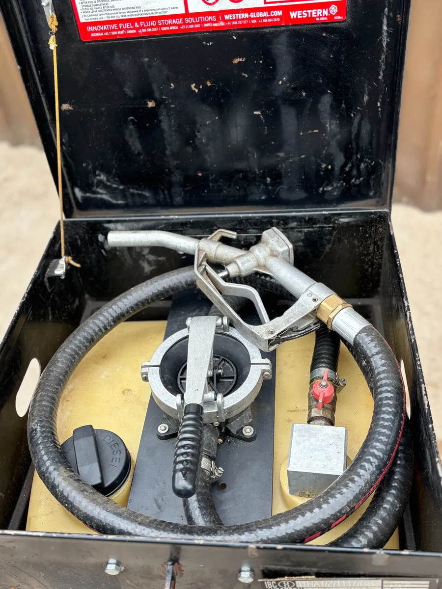 Western Easycube 105L Bunded Fuel Bowser - Image 2