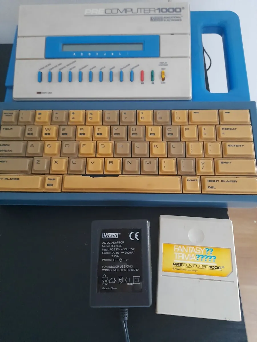 V Tech1000 pre computer Education Electronics game - Image 1