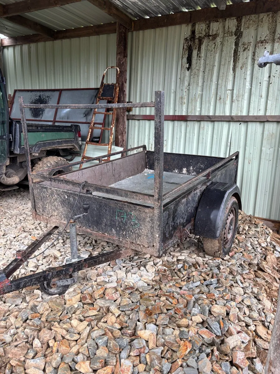 6x4 car trailer - Image 1