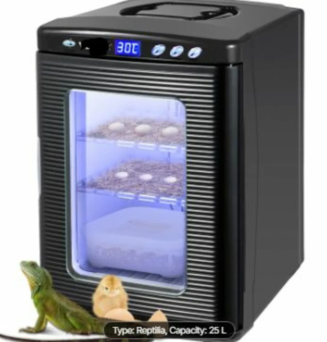 25L Reptile Herp Nursery Egg Incubator - Image 1