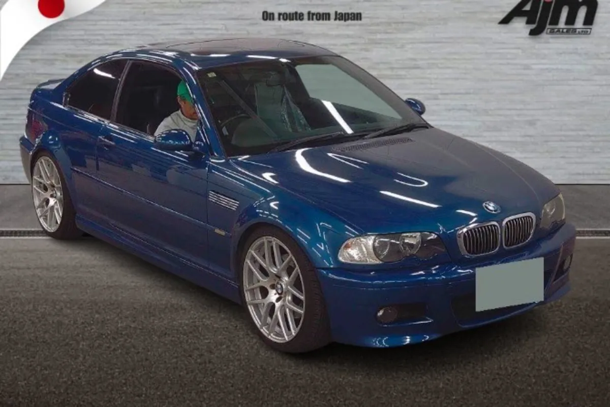 BMW M3 TOPAZ BLUE 6 SPEED MANUAL 2002 - Image 1
