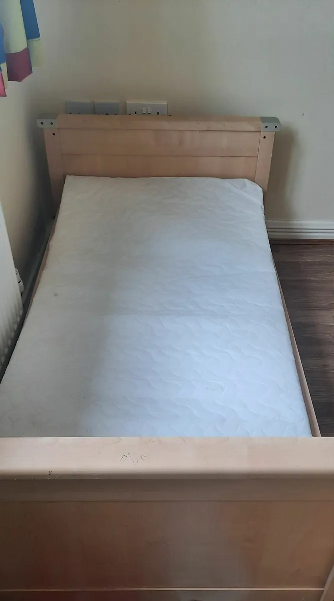 Toddler Bed + Baby Elegance Mattress - Image 1