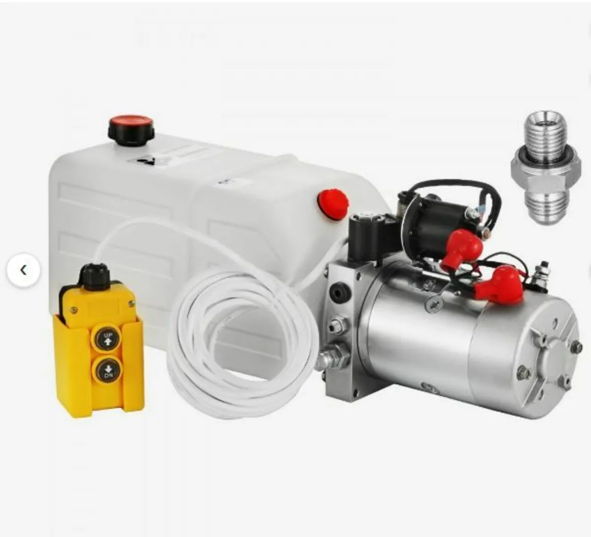 Electric Hydraulic Pump 7l Single Acting Plastic - Image 1