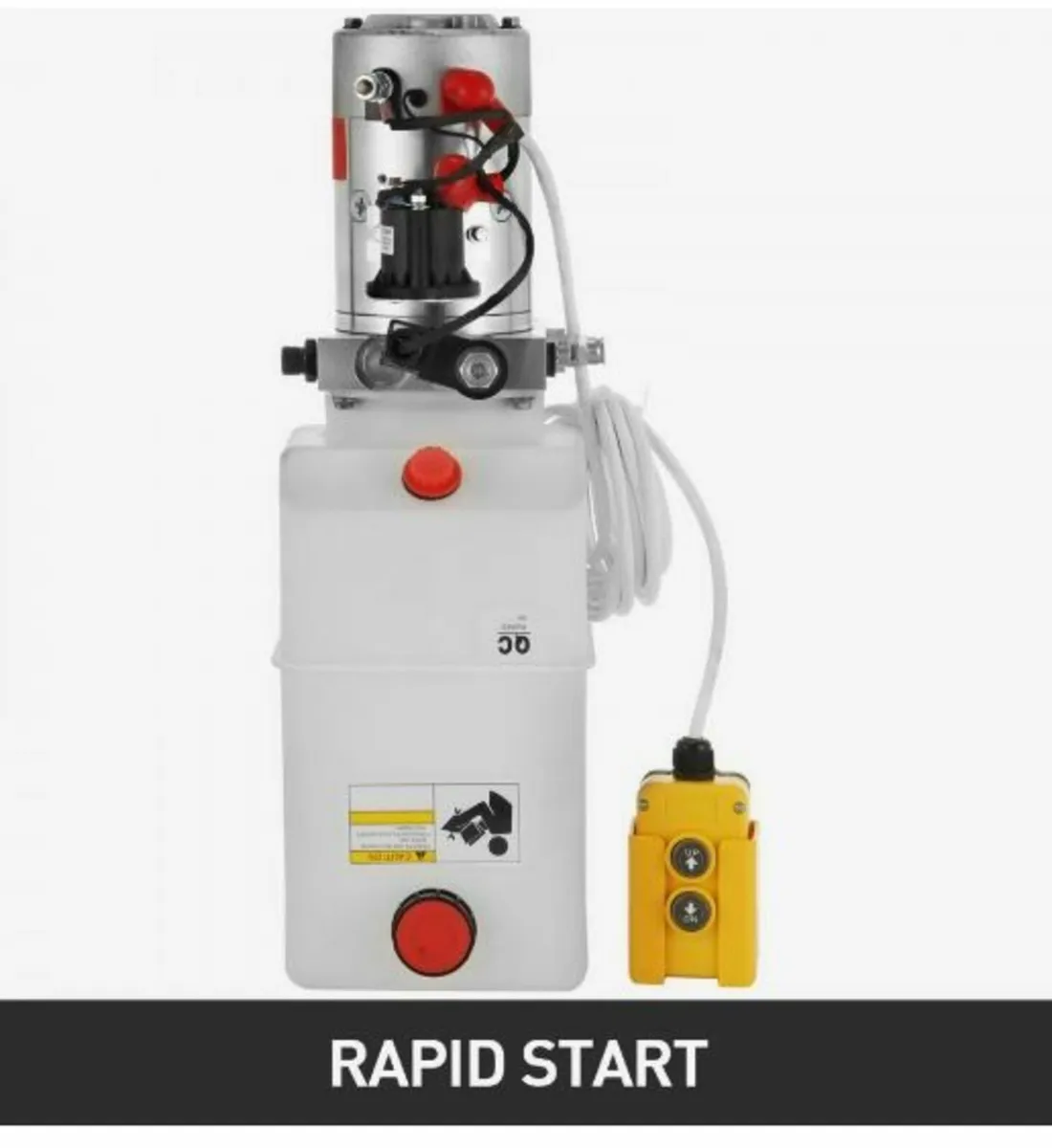 Electric Hydraulic Pump 7l Single Acting Plastic - Image 3