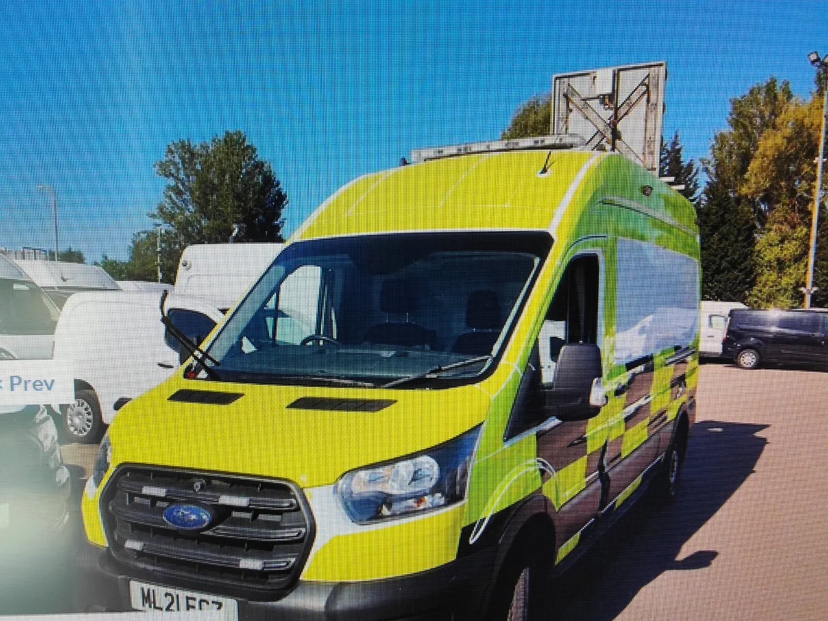 VERY RARE 2021 TRANSIT 350 INCDENT SUPPORT UNIT - Image 2
