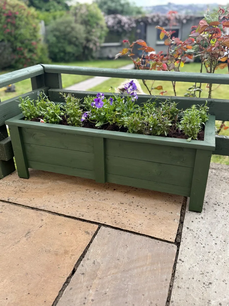 Wooden Planter Box - Image 4