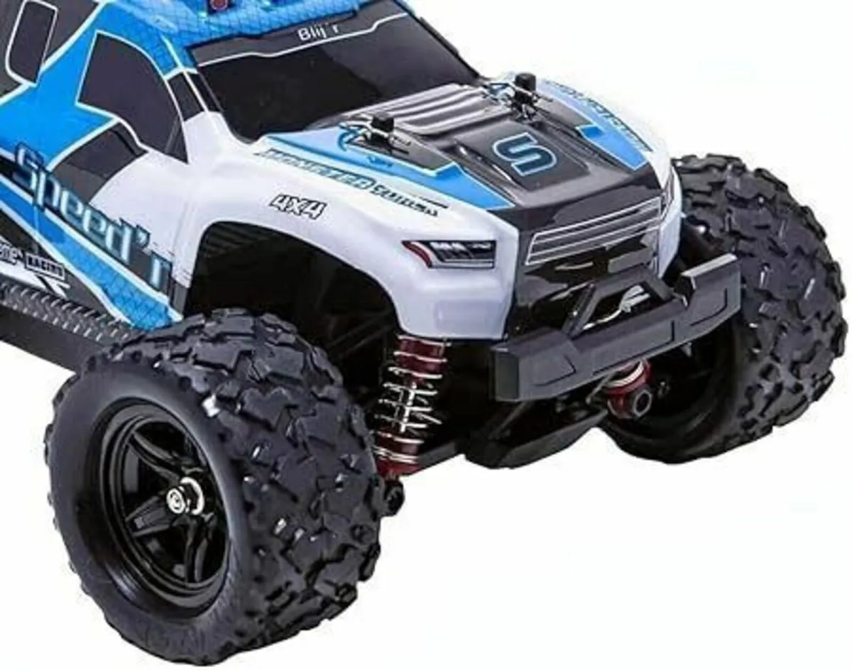 RC Car 45 km/h, 1:18, 2 Batteries, replacement b - Image 3