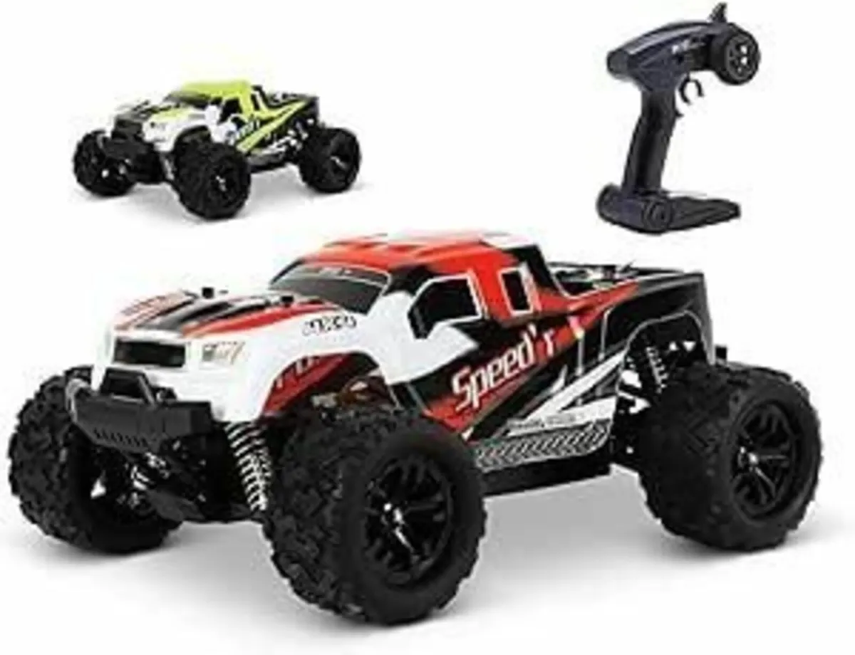 RC Car 45 km/h, 1:18, 2 Batteries, replacement b - Image 4
