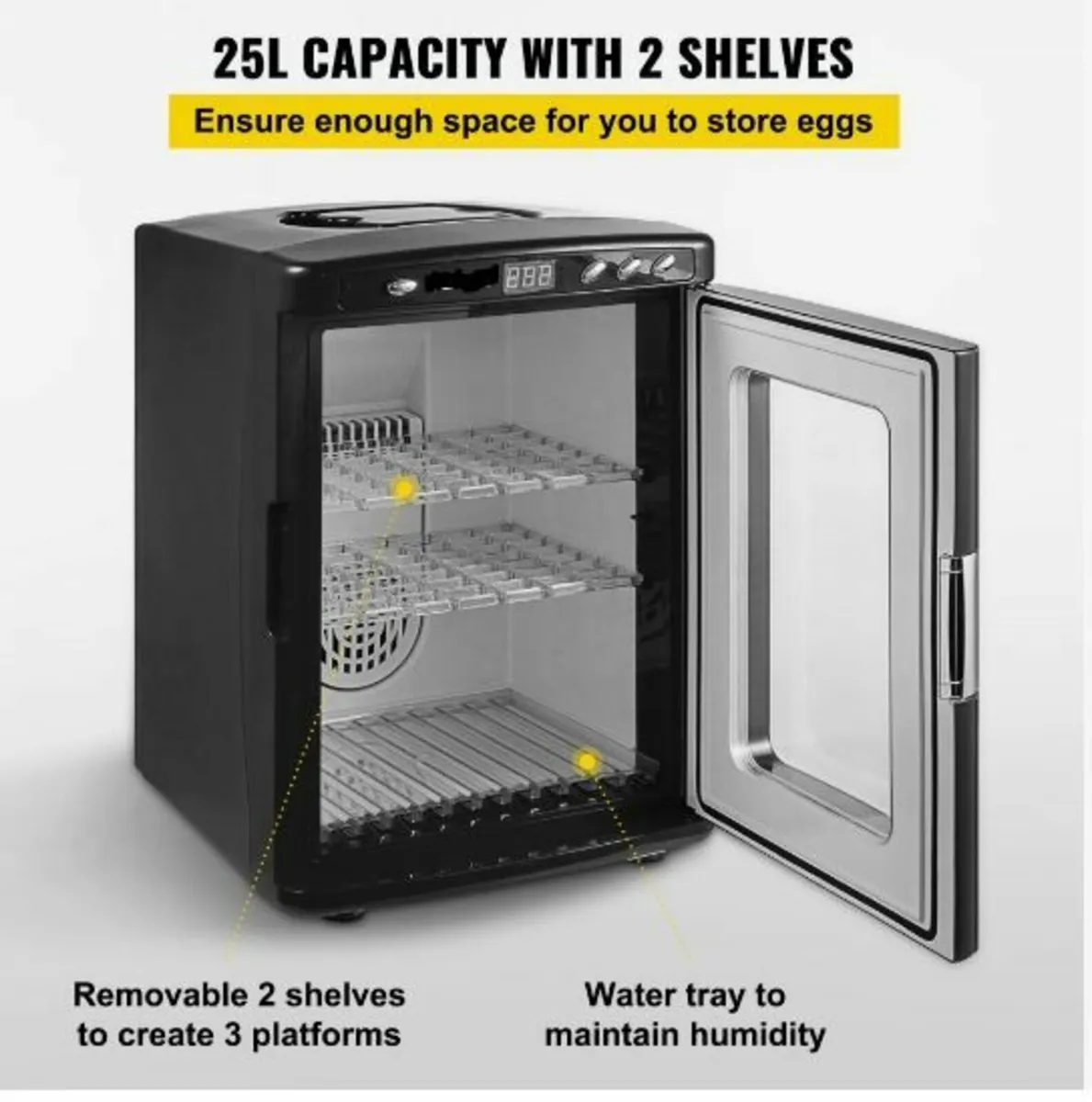 25L Reptile Herp Nursery Egg Incubator - Image 1