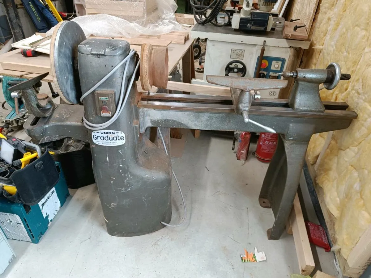 Union Graduate lathe 3 phase