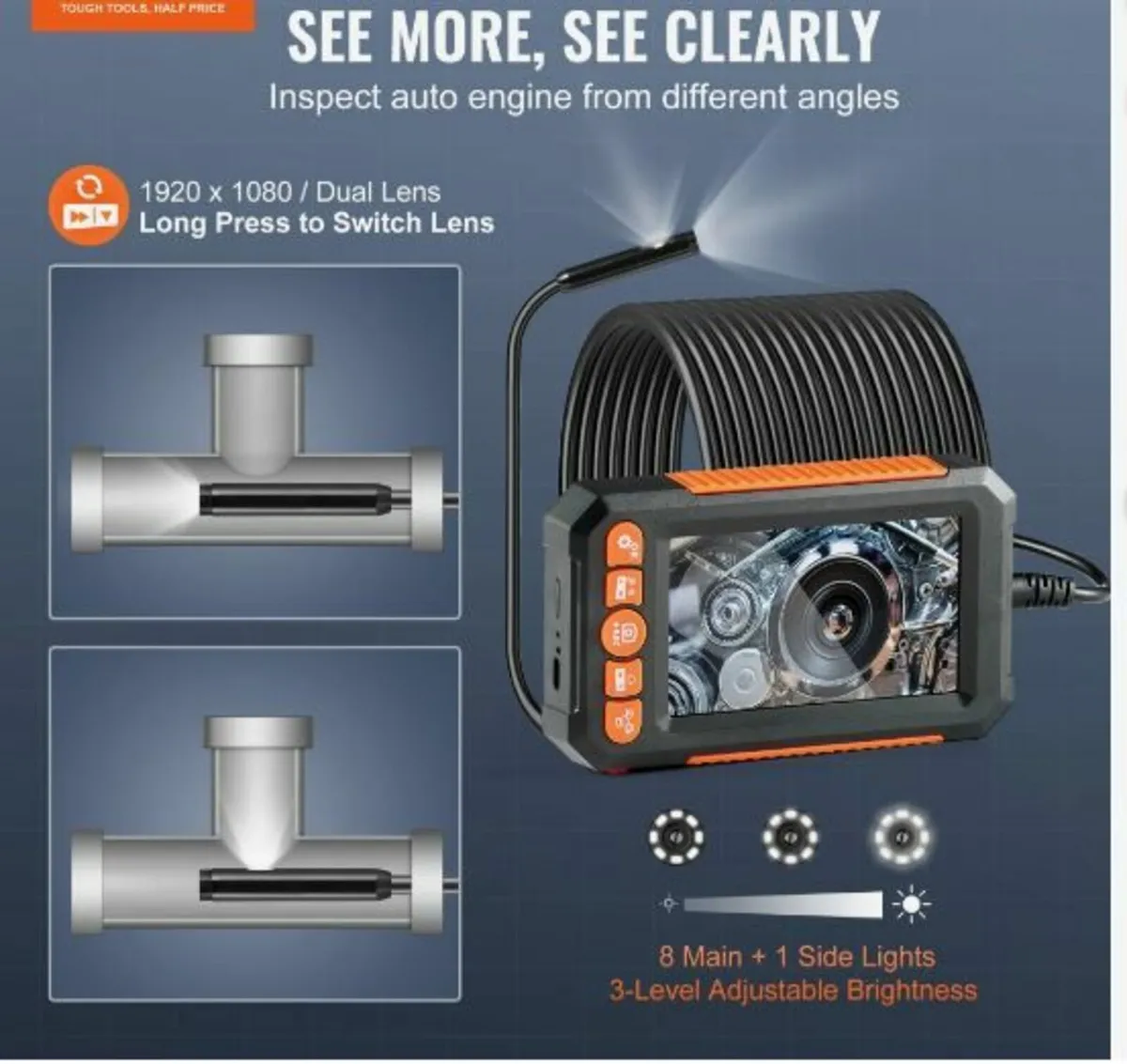 Endoscope Camera with Lights - Image 3